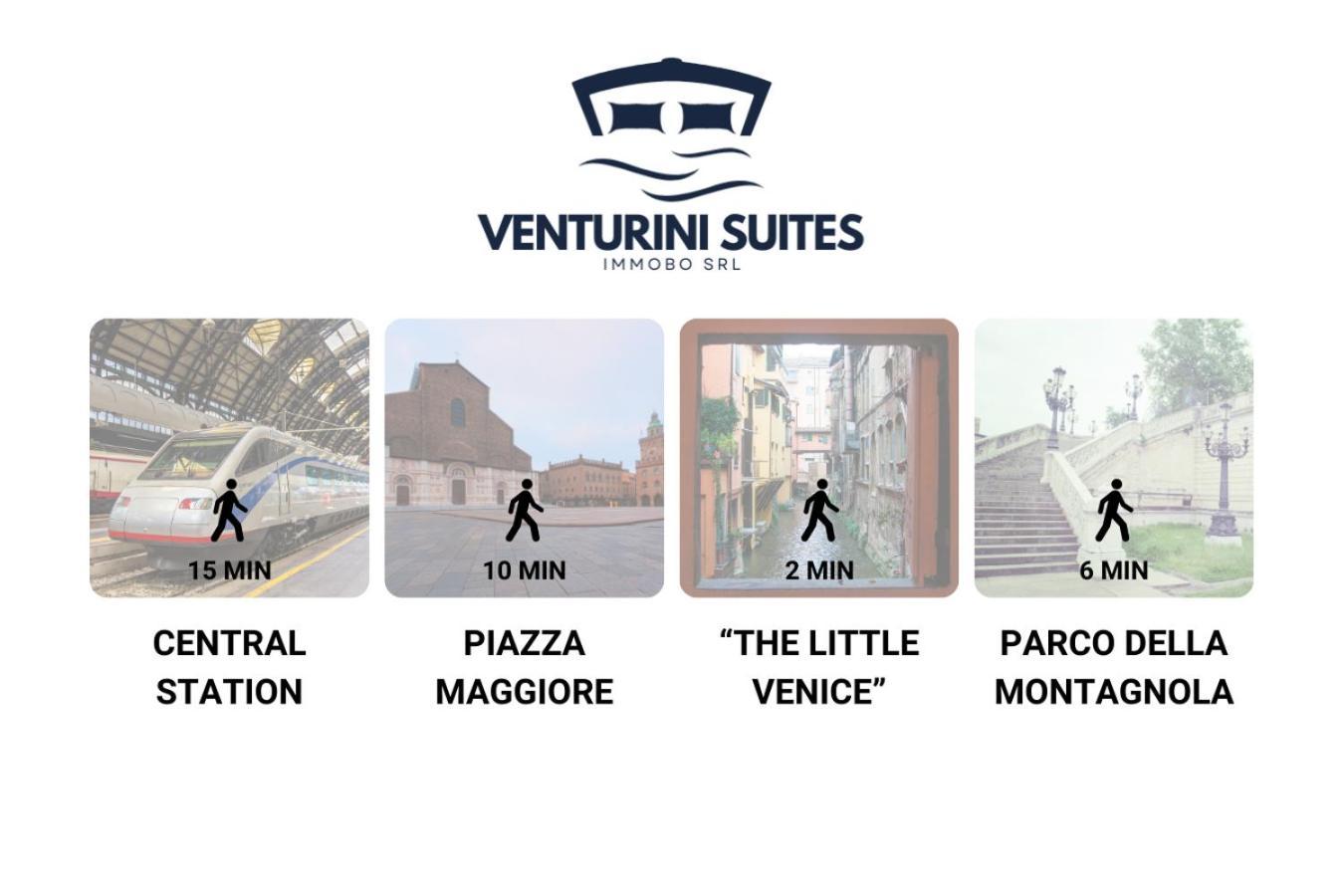New - Venturini Suites In Bologna Centre Kültér fotó